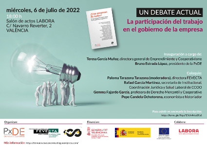 6J VALENCIA:  "La participación del Trabajo en el gobierno de la empresa"